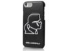 Karl Lagerfeld Etui hardcase iPhone 7 KLHCP7HPKLGLO czarny GLOW IN THE DARK