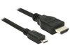 Kabel Delock ( MHL 3.0 - HDMI M-M 2,0m czarny 4K )