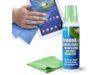 Zestaw do czyszczenia ekranów e5 LCD, PLASMA, SMARTPHONE, TABLET (płyn 250 ml + mikrofibra 20x20) o zapachu zielonej herbaty