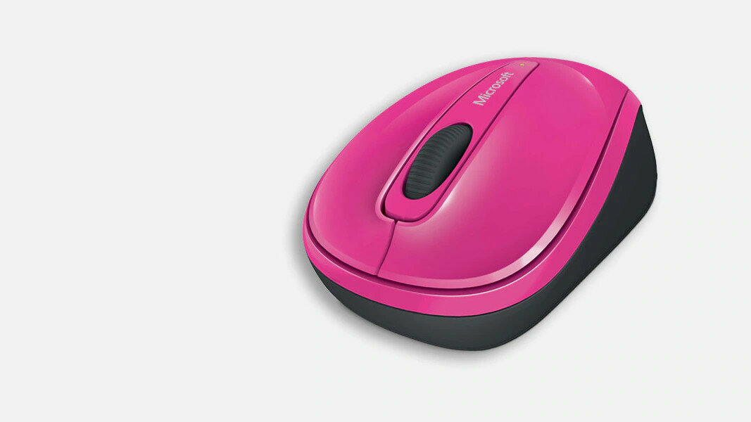 Mysz Microsoft Wireless Mobile Mouse 3500 Różowa