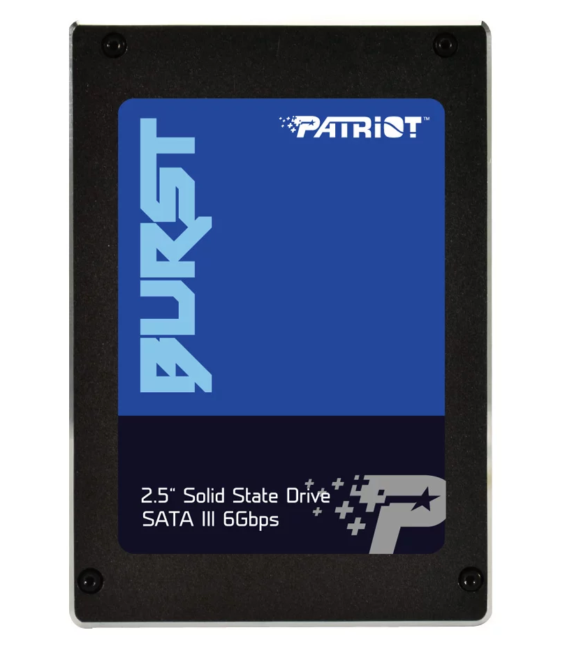 Dysk SSD Patriot Burst 120 GB 2.5” SATA III od frontu