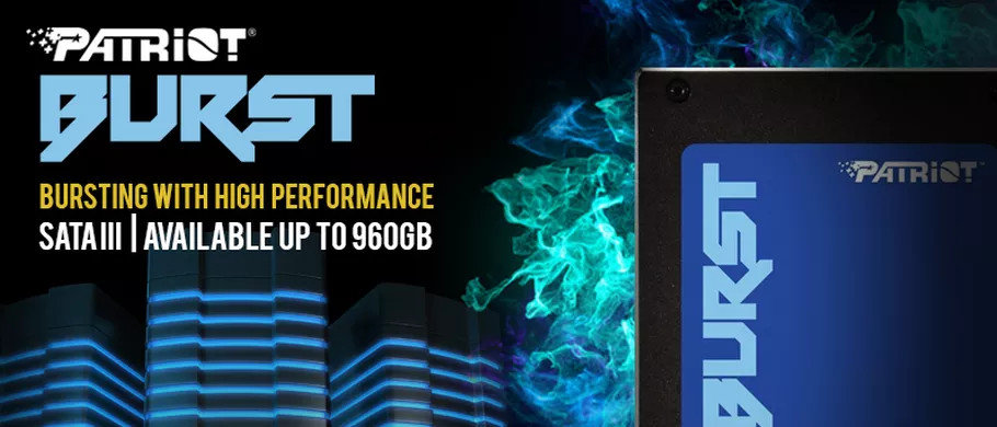 Patriot SSD Burst 240 GB 2.5 SATA III R: 555MB/s W: 500MB/s