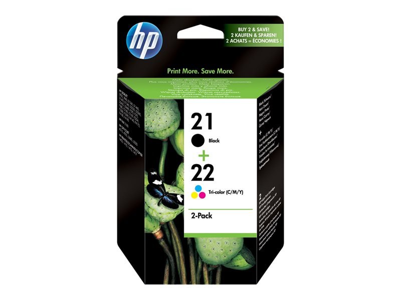 HP Atrament No 21/22 Ink Prin Cart 2-pack