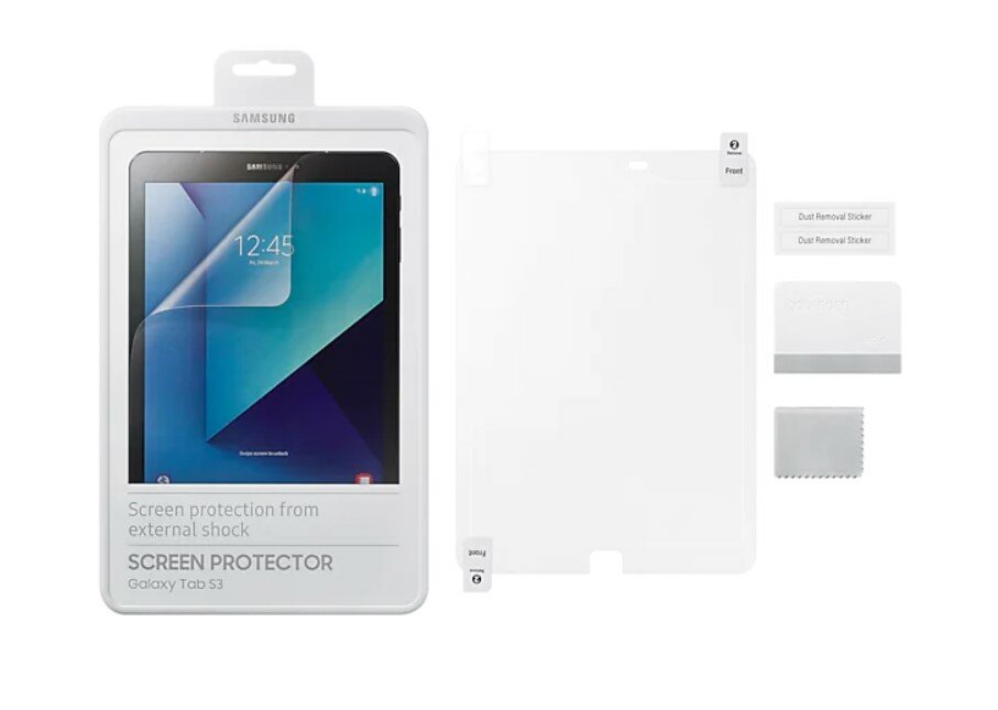 Folia ochronna Samsung ET-FT820CTEGWW Screen Protector opakowanie i zestaw