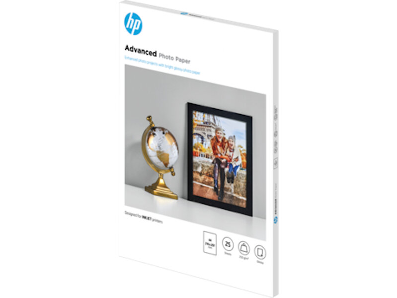 Papier fotograficzny HP Advanced Q5456A frontem