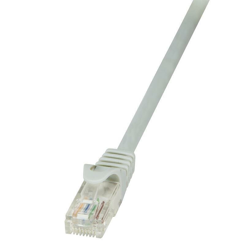 Kabel LogiLink CAT5e U/UTP 1m, szary CP1032U złącze
