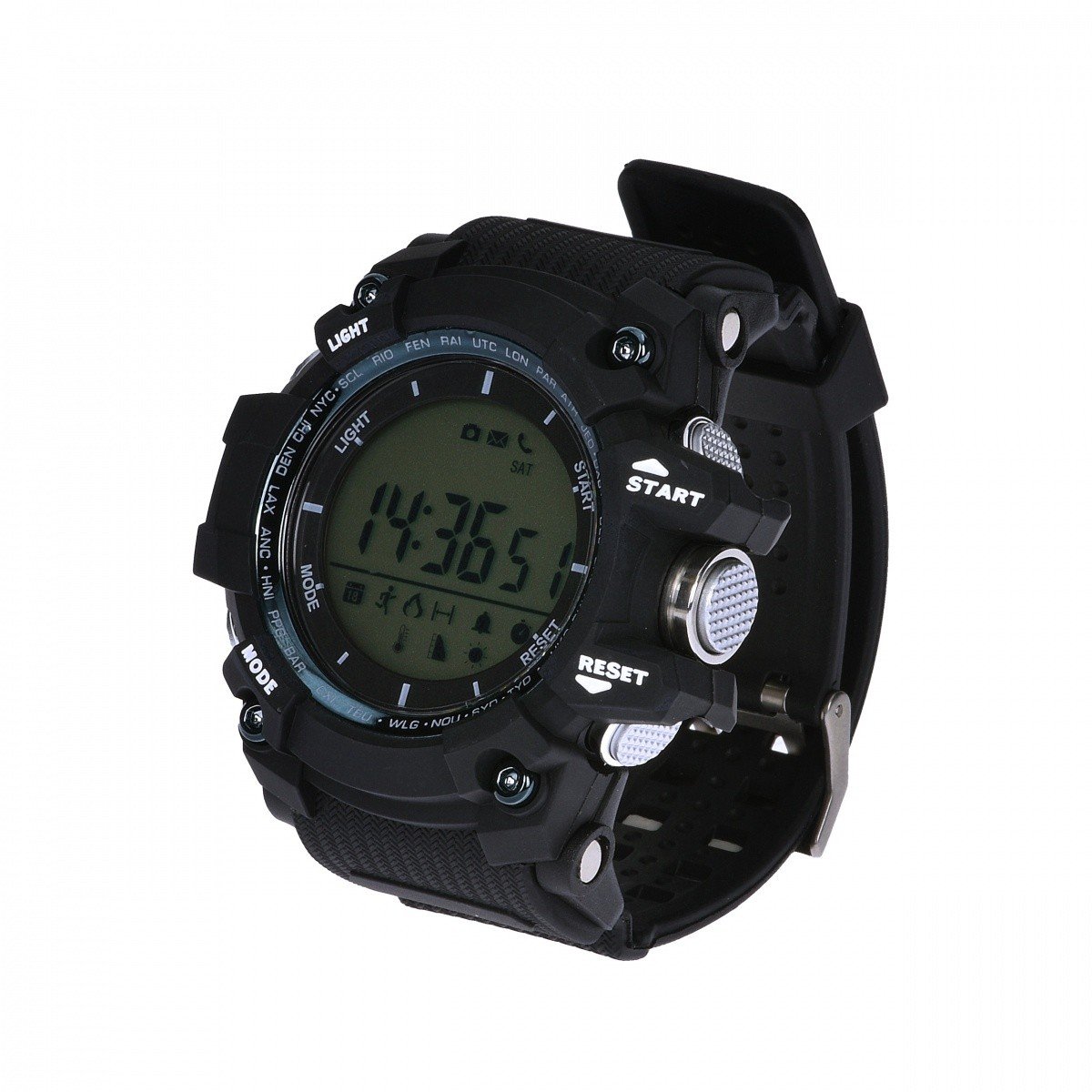 Smartwatch Garett Strong czarny. Smartwatch wodoszczelny do ekstremalnych wyzwań !