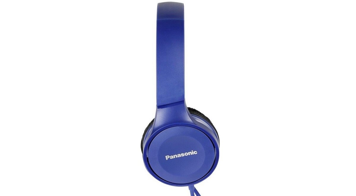 Słuchawki Panasonic RP-HF100ME-A widok na słuchawki od boku