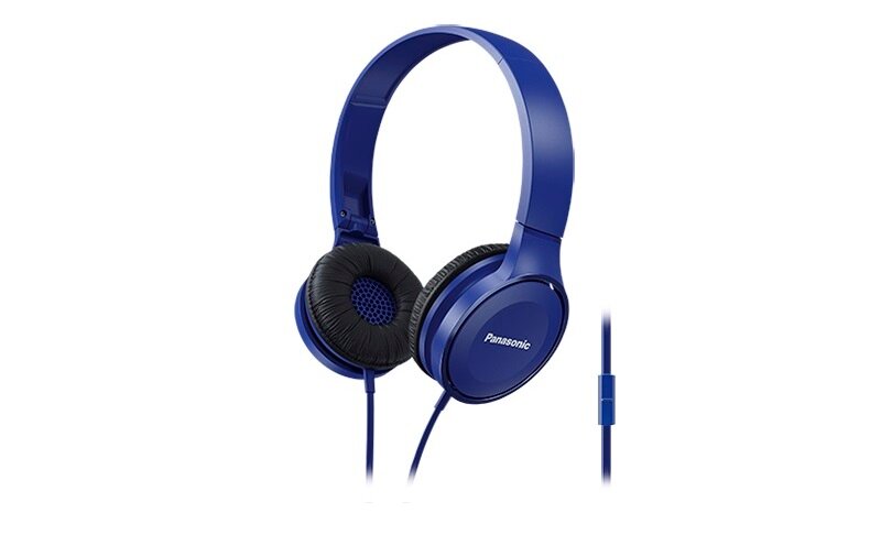 Słuchawki Panasonic RP-HF100ME-A widok na słuchawki od prawej strony