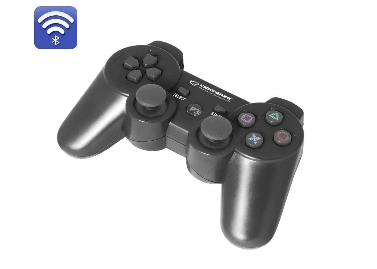 Gamepad bezprzewodowy Esperanza PS3 Marine bluetooth front