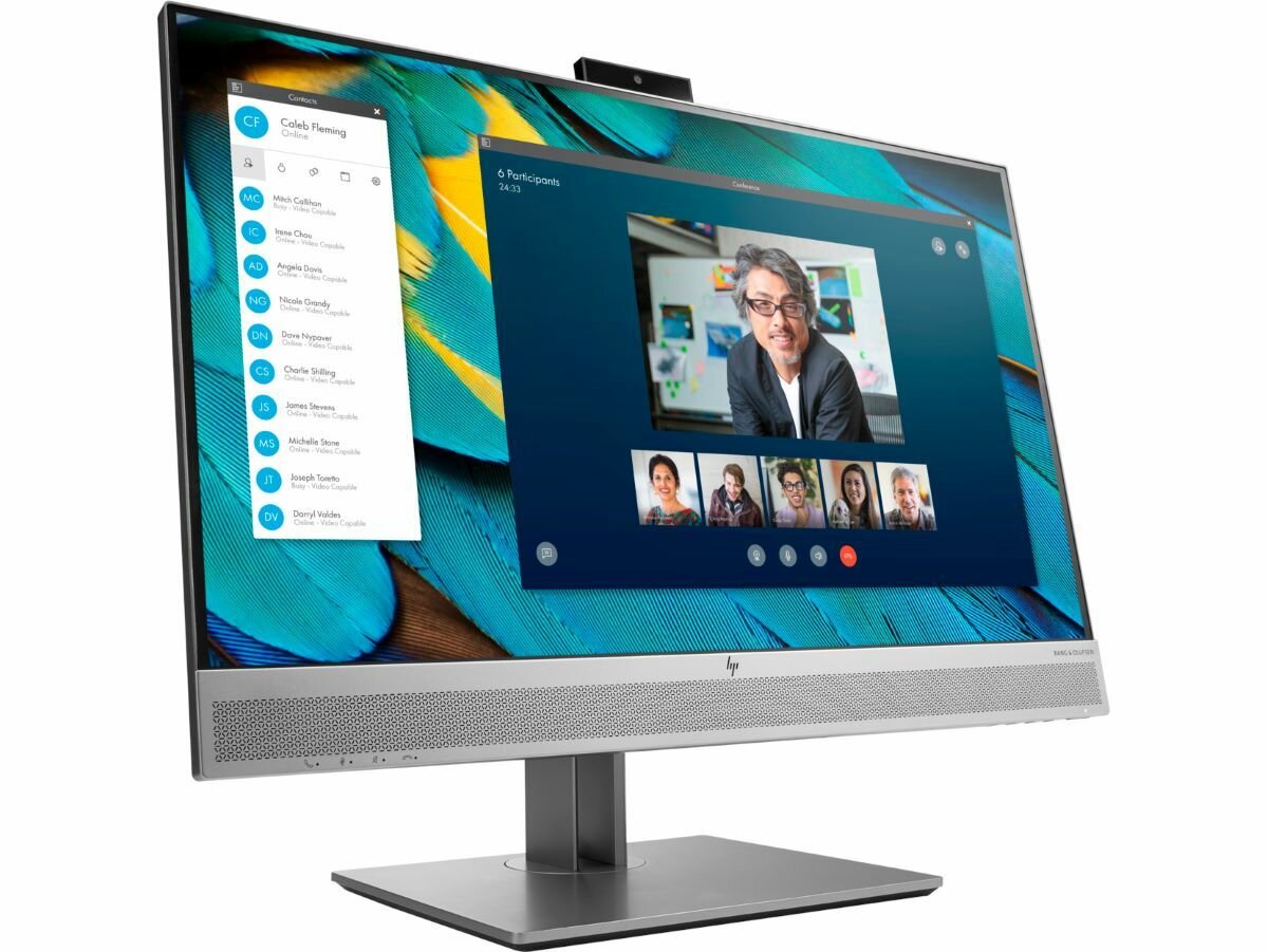Monitor HP EliteDisplay E243m prawy bok