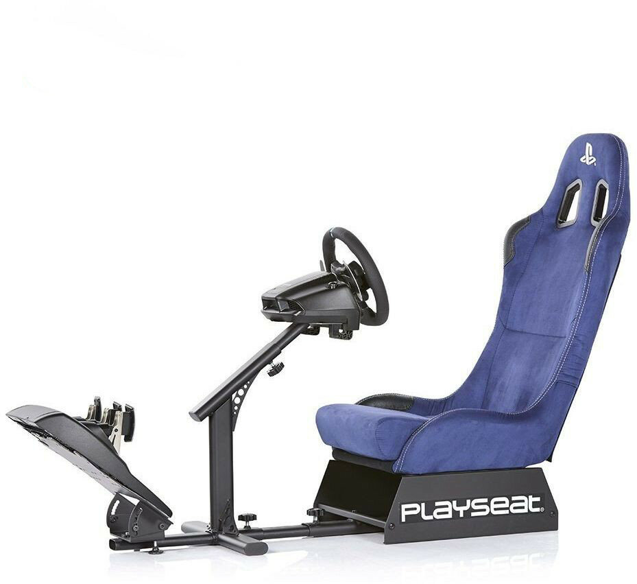Fotel dla graczy Playseat Evolution PlayStation RPS.00156 widoczny bokiem 