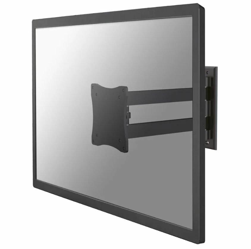 Uchwyt Neomounts by Newstar FPMA-W820BLACK z zamontowaną atrapą monitora