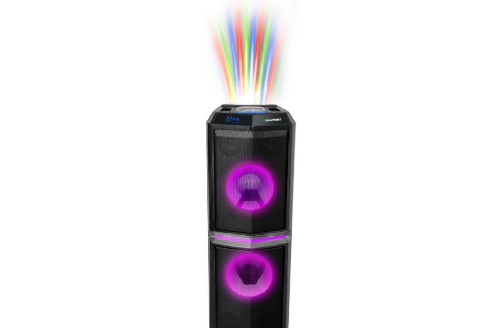 System audio Blaupunkt PS10 (Bluetooth Karaoke LED) system audio frontem