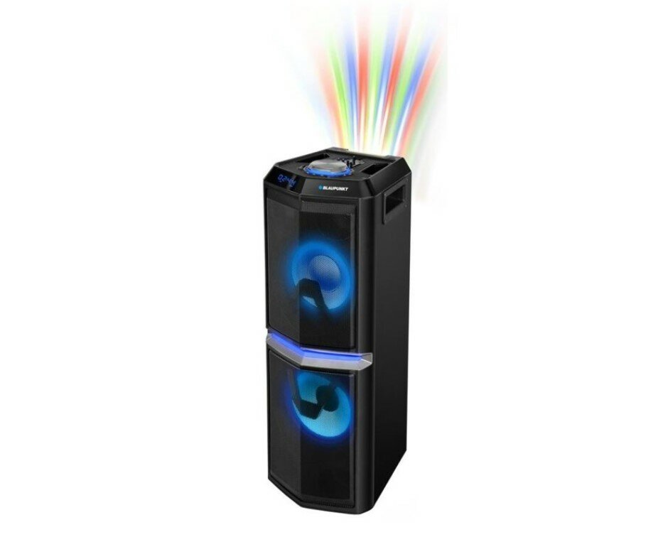 System audio Blaupunkt PS10 (Bluetooth Karaoke LED) system audio lewym bokiem