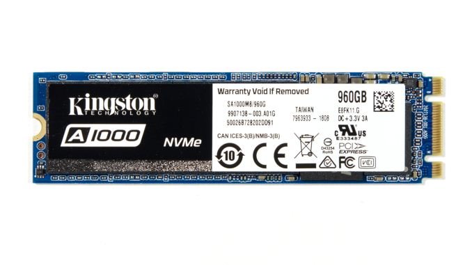 Kingston 960GB M.2 PCIe NVMe A1000