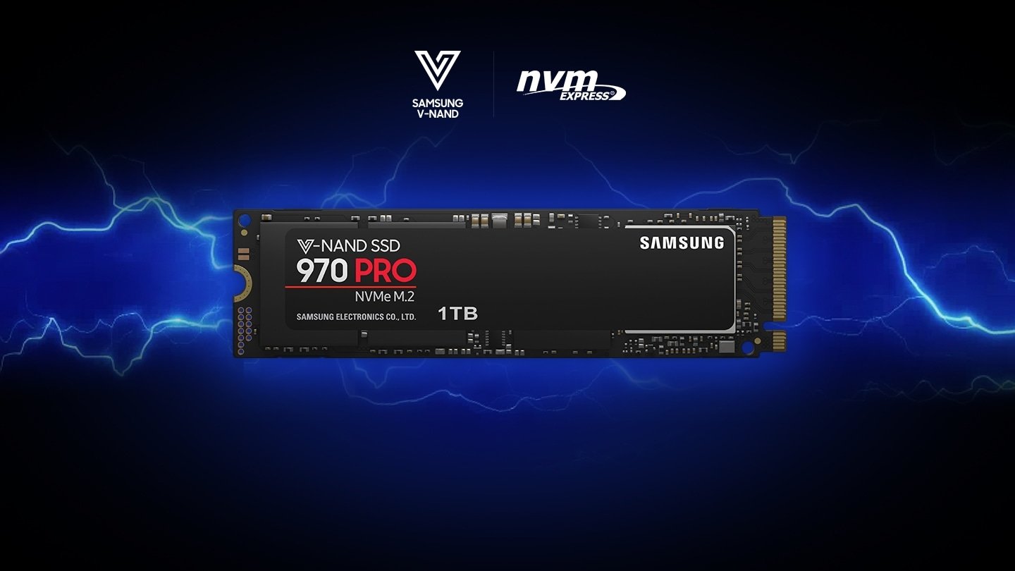 Samsung 970 PRO NVMe M.2 SSD 512GB