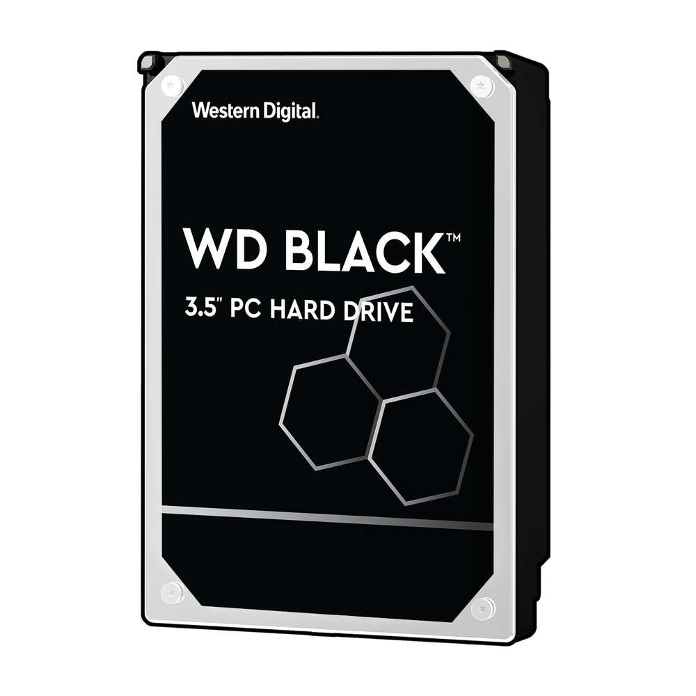 Dysk WD Black 6TB widok od przodu