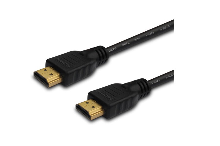  Kabel HDMI Savio CL-121 widok na złącza