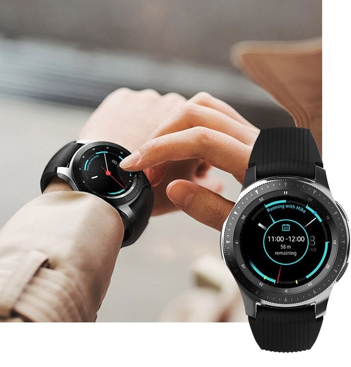 Smartwatch Samsung Galaxy Watch 46mm SM-R800NZSAXEO powiadomienia