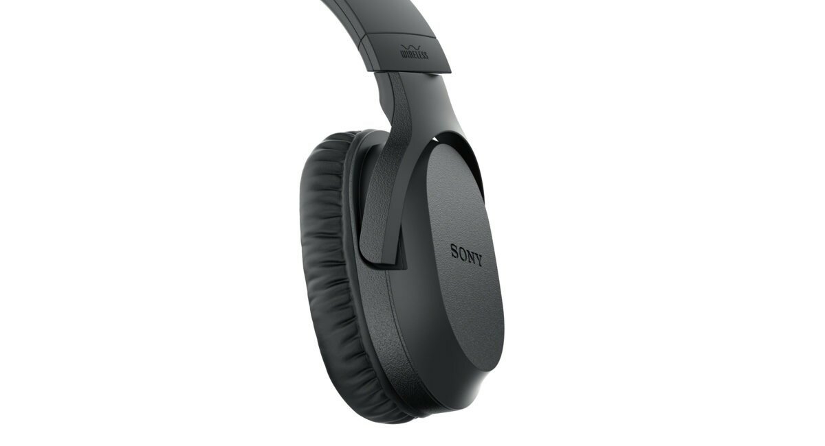 Słuchawki bezprzewodowe SONY MDR-RF895RK widok na prawą słuchawkę