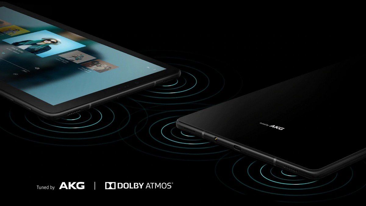 Tablet Samsung Tab S4 SM-T835NZAAXEO LTE szary. Otocz się dźwiękiem.