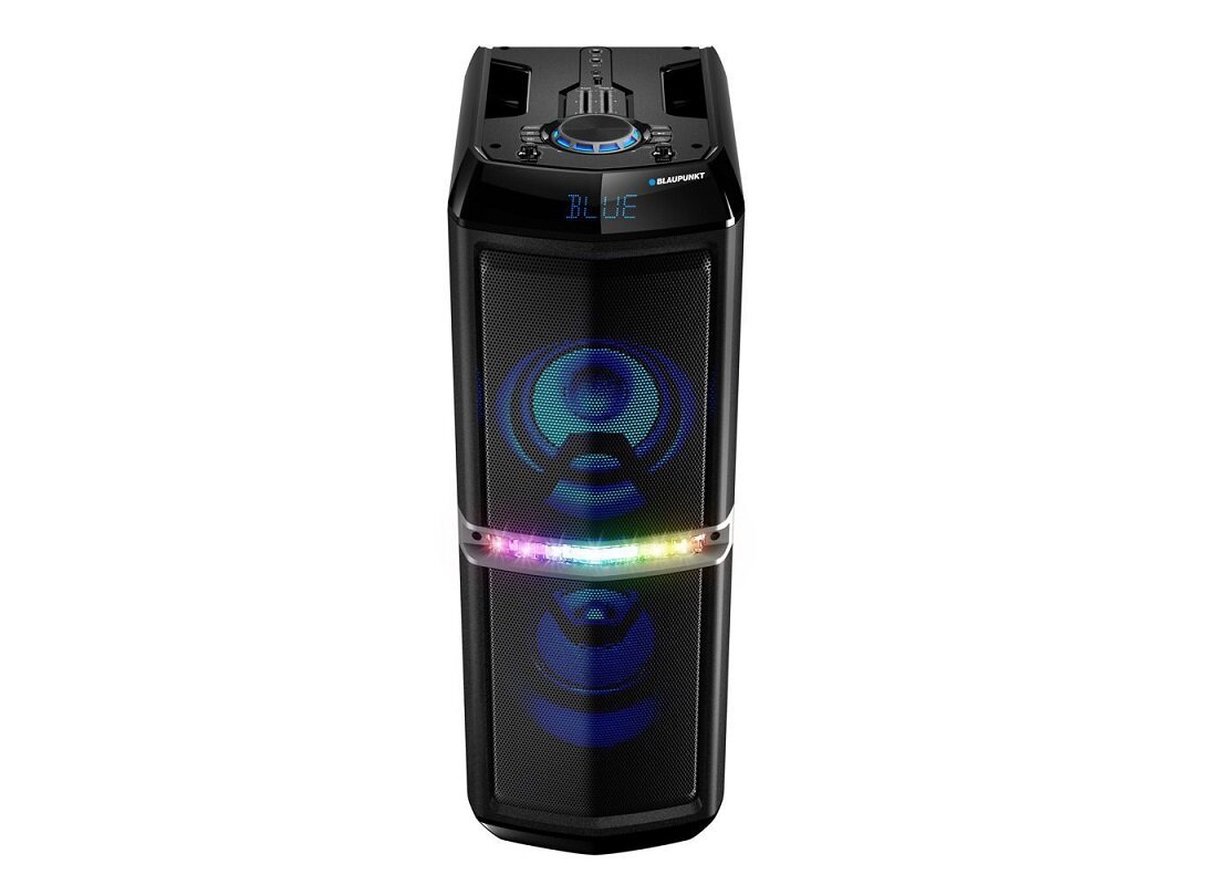 Głośnik karaoke Blaupunkt PS05.2DB FM/USB/SD Bluetooth pionowo od frontu
