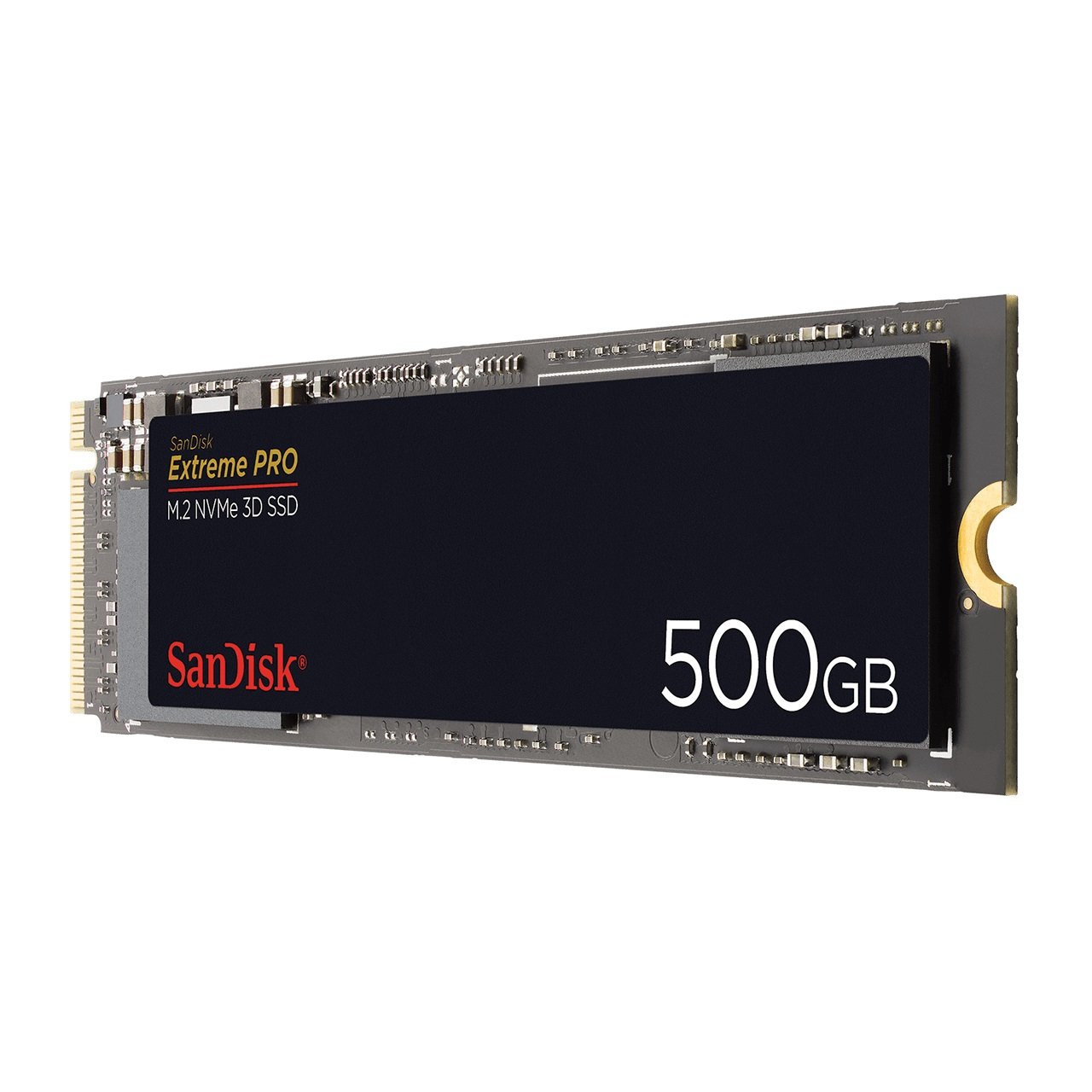 Dysk SSD SanDisk Dysk ExtremePRO M.2 NVMe 3D 500GB bok 