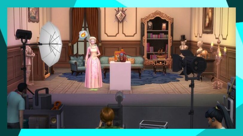 Dodatek do gry Electronic Arts The Sims 4 Zostań gwiazdą na PC pokazany występ w teatrze
