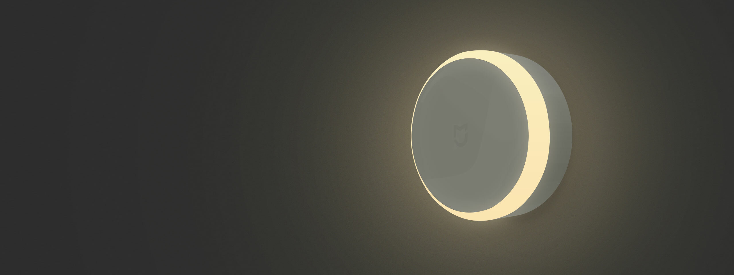 Lampka nocna Xiaomi Mi Mi Motion-Activated Night Light biała widok od boku
