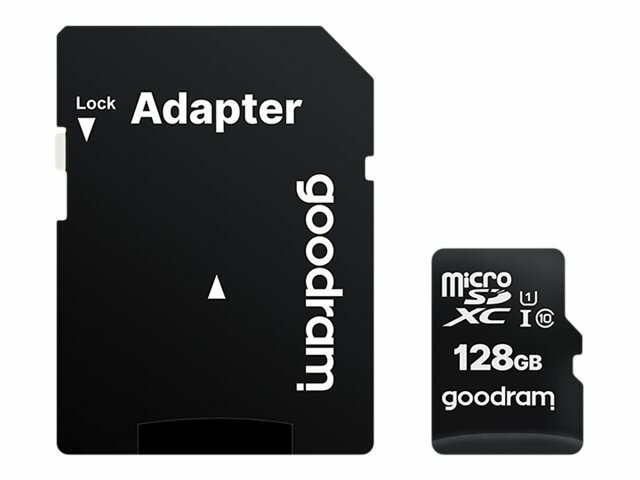 Karta pamięci GOODRAM microSDXC 128GB 100MB/s C10 karta i adapter