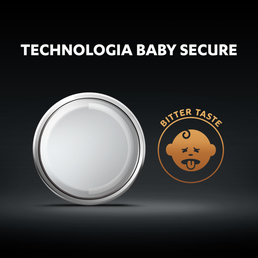 Baterie duracell technologia baby secure