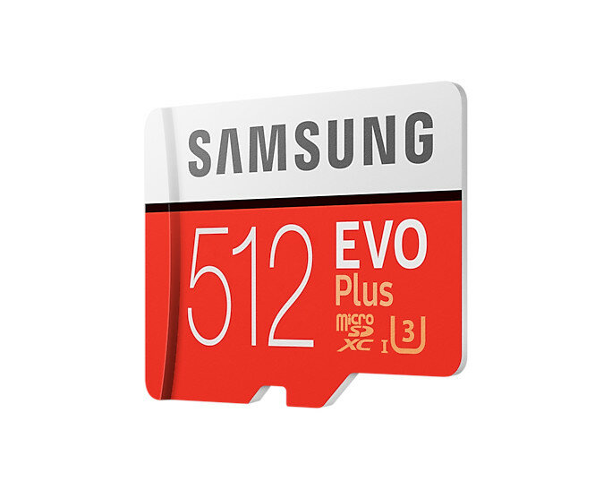 Samsung EVO Plus 512GB MB-MC512GA/EU + adapter perspektywa