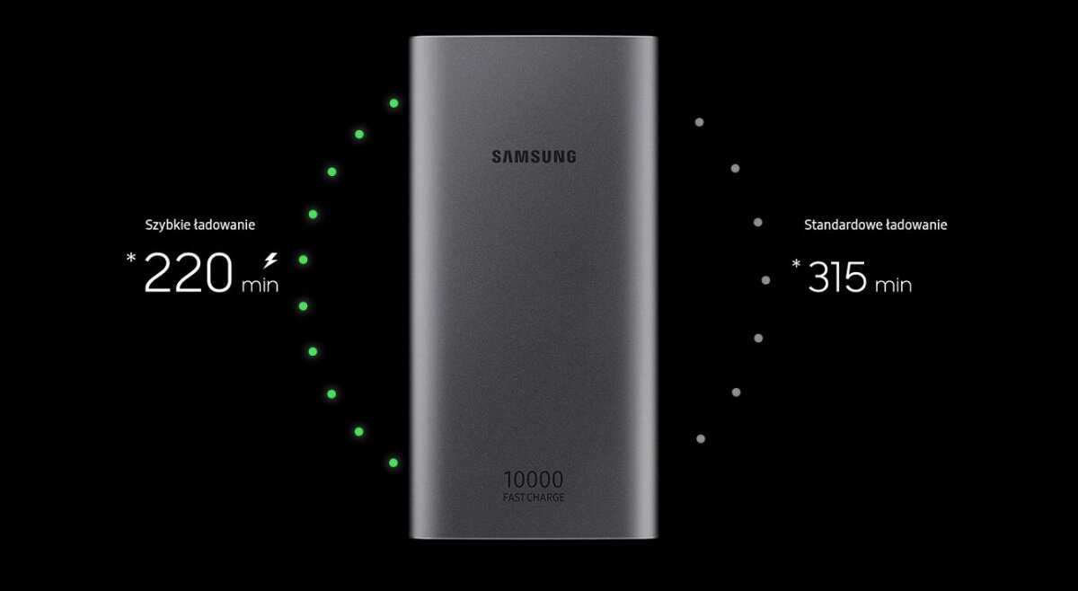 Powerbank Samsung Fast Charge EB-P1100CPEGWW duża pojemność