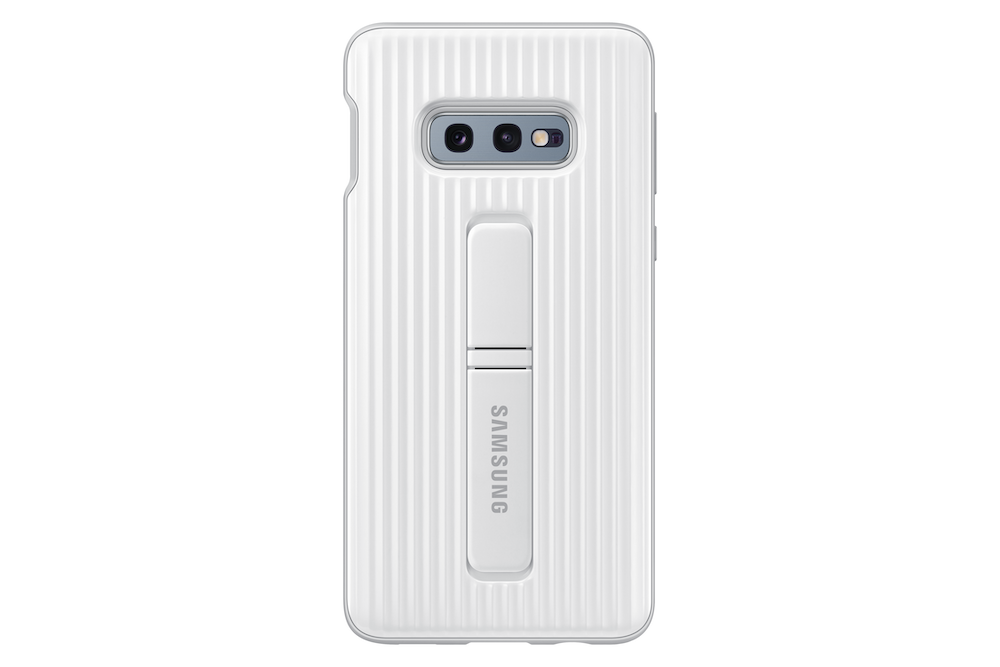 Etui Samsung Protective Standing Cover White do Galaxy S10E EF-RG970CWEGWW tył 