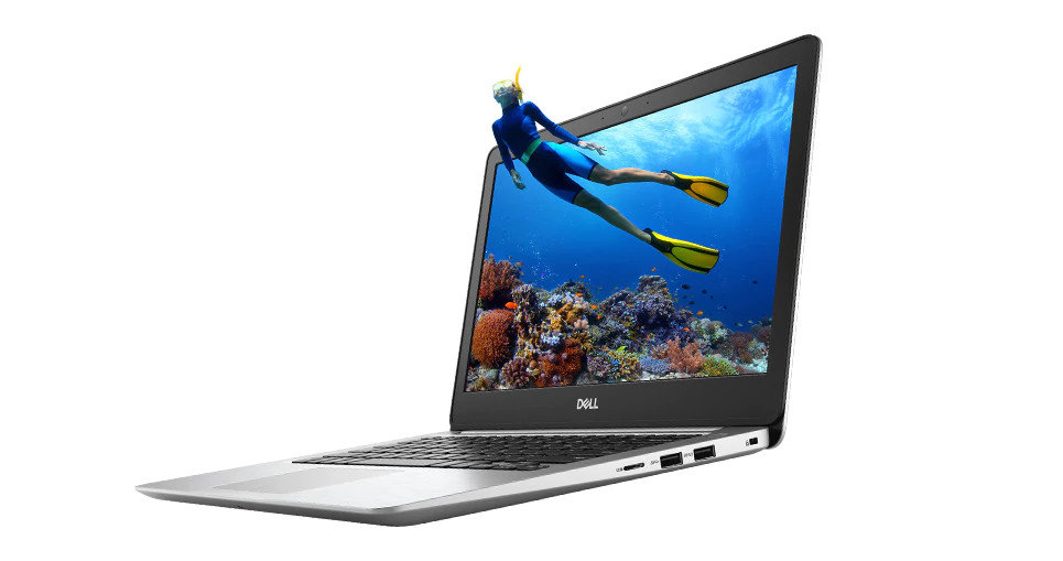 Dell Notebook Inspiron 5370 Win10Home i3-8130U/128/4/INT/srebrny