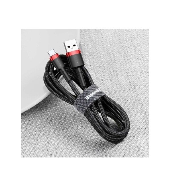 Kabel USB-C Baseus Cafule Cable - związany