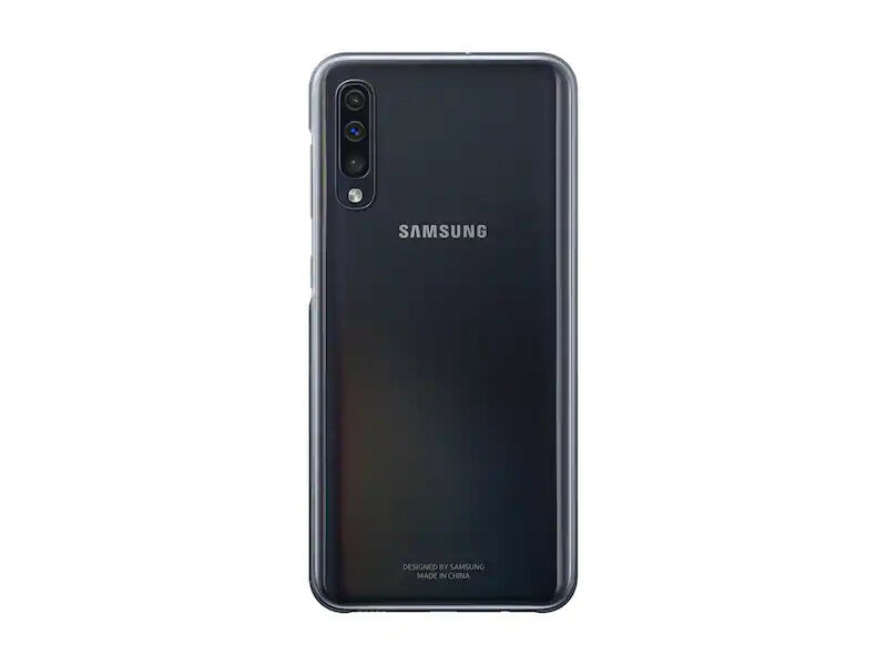 Etui Samsung Gradation Cover Black do Galaxy A50 EF-AA505CBEGWW