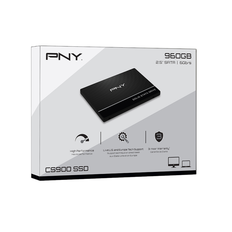 Dysk PNY SSD 480GB 2,5 SATA3 SSD7CS900-480-PB.