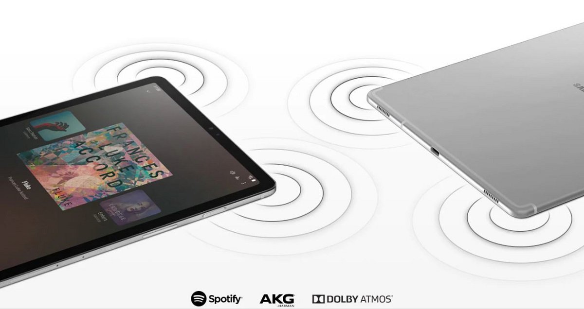 Tablet Samsung Galaxy Tab S5e cztery głośniki AKG