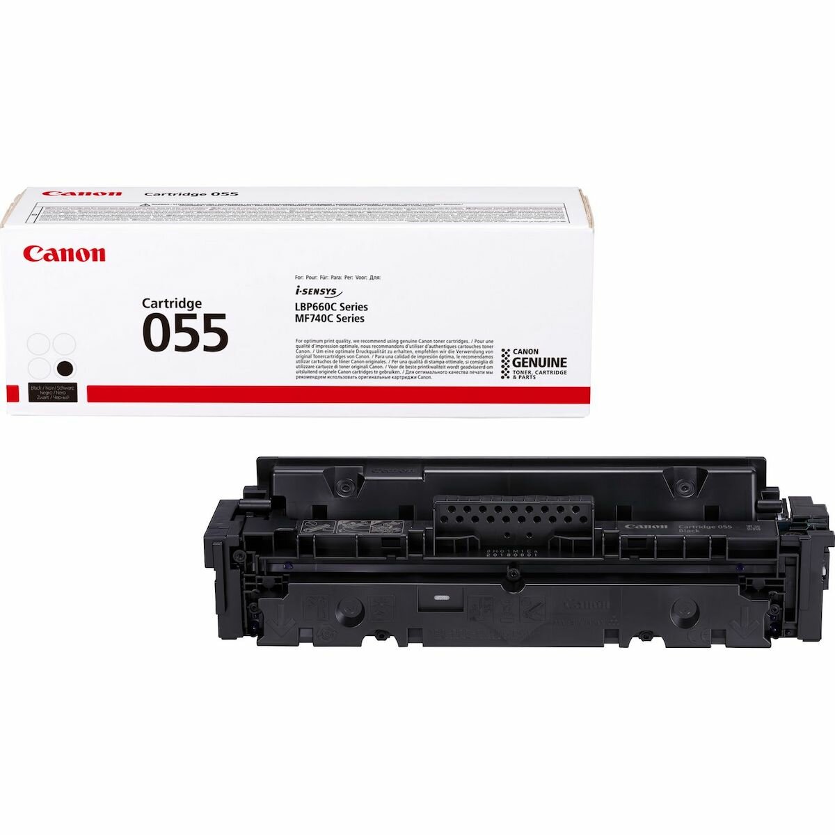 Toner Canon 055 czarny 3016C002 frontem