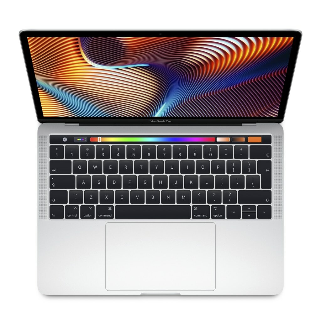 Laptop Apple MacBook Pro MV9A2ZE/A Intel Core i5 widoczny z góry 