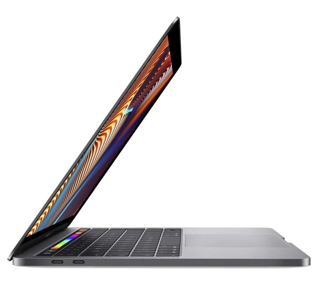 Laptop Apple MacBook Pro MV9A2ZE/A Intel Core i5 widoczny bokiem