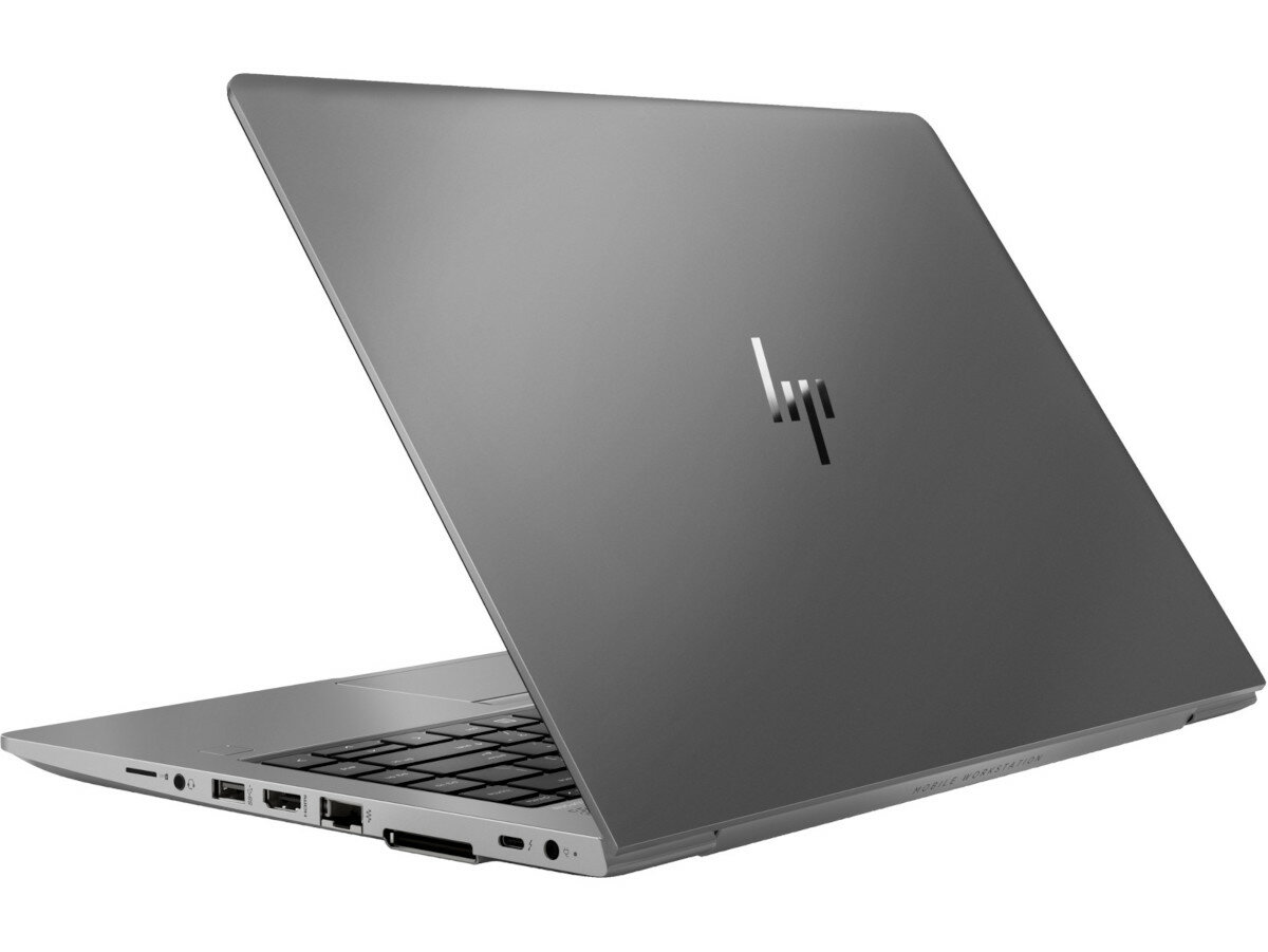 Laptop HP Zbook14u G6 6TP72EA tył pod kątem