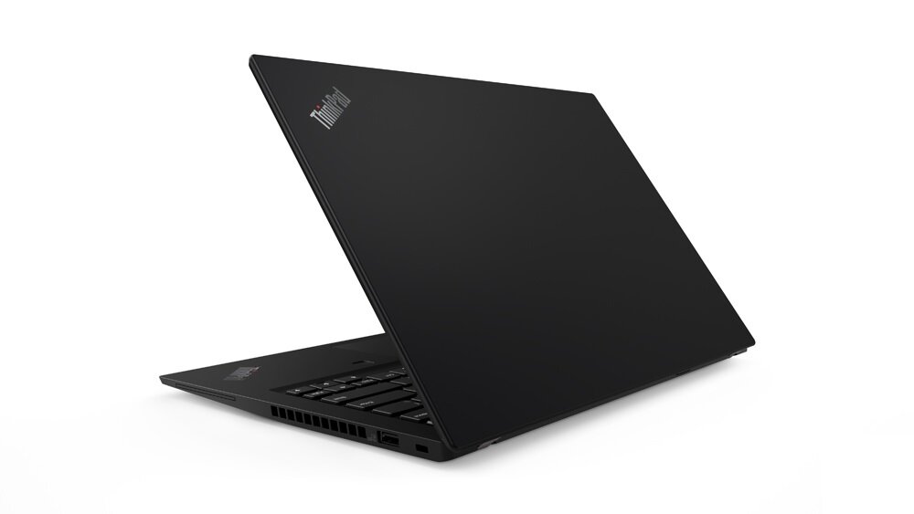Notebook Lenovo ThinkPad T490s 20NX0009PB  widok obudowy od tyłu