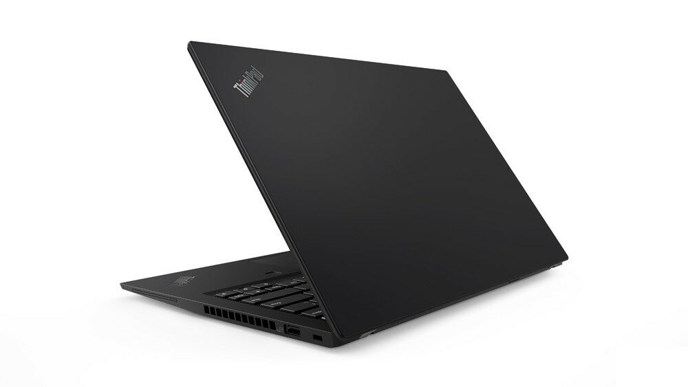 Notebook Lenovo ThinkPad T495s 20QJ000CPB widok obudowy od tyłu