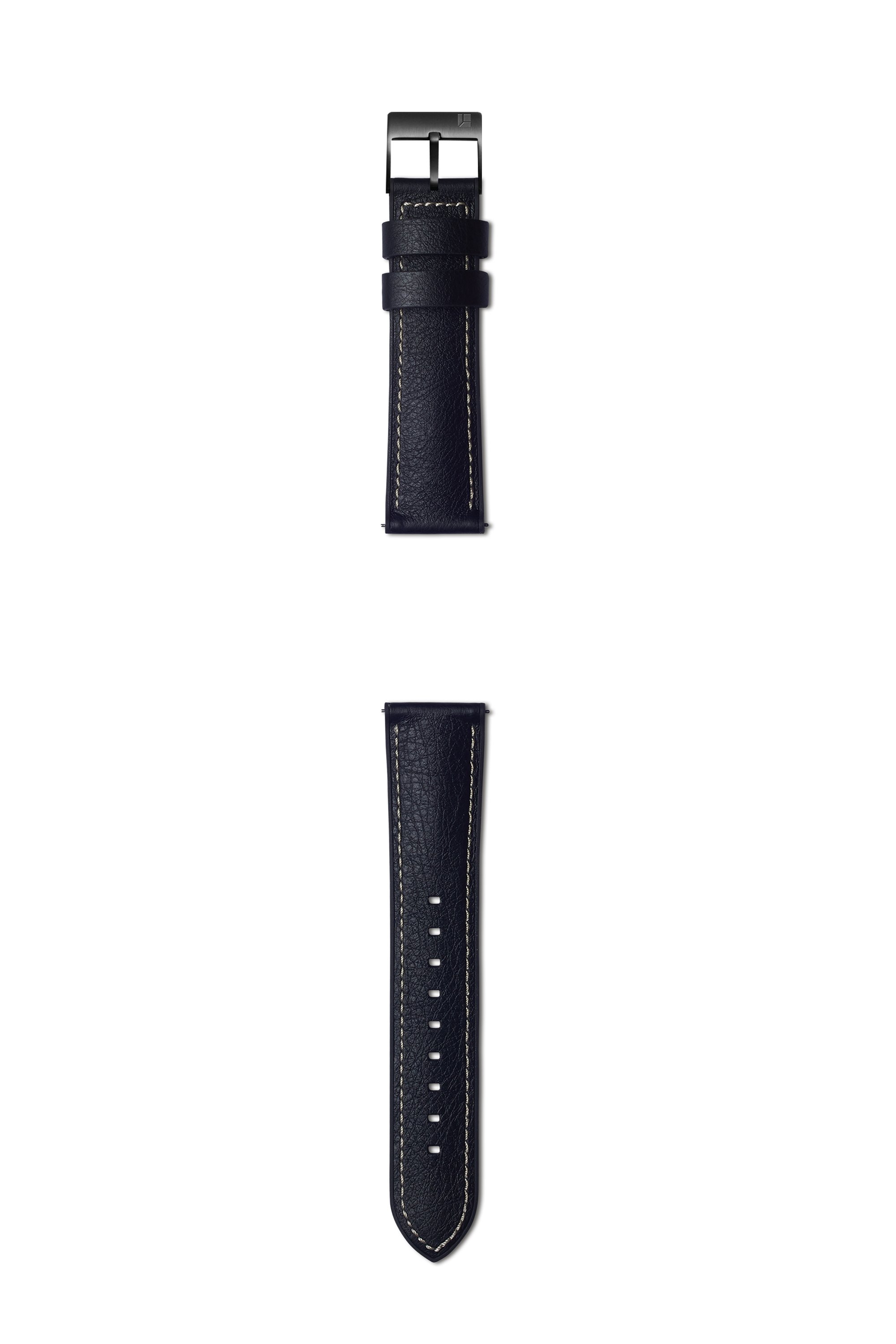Samsung Pasek skórzany do smartwatcha Urban Traveller 20 mm czarny