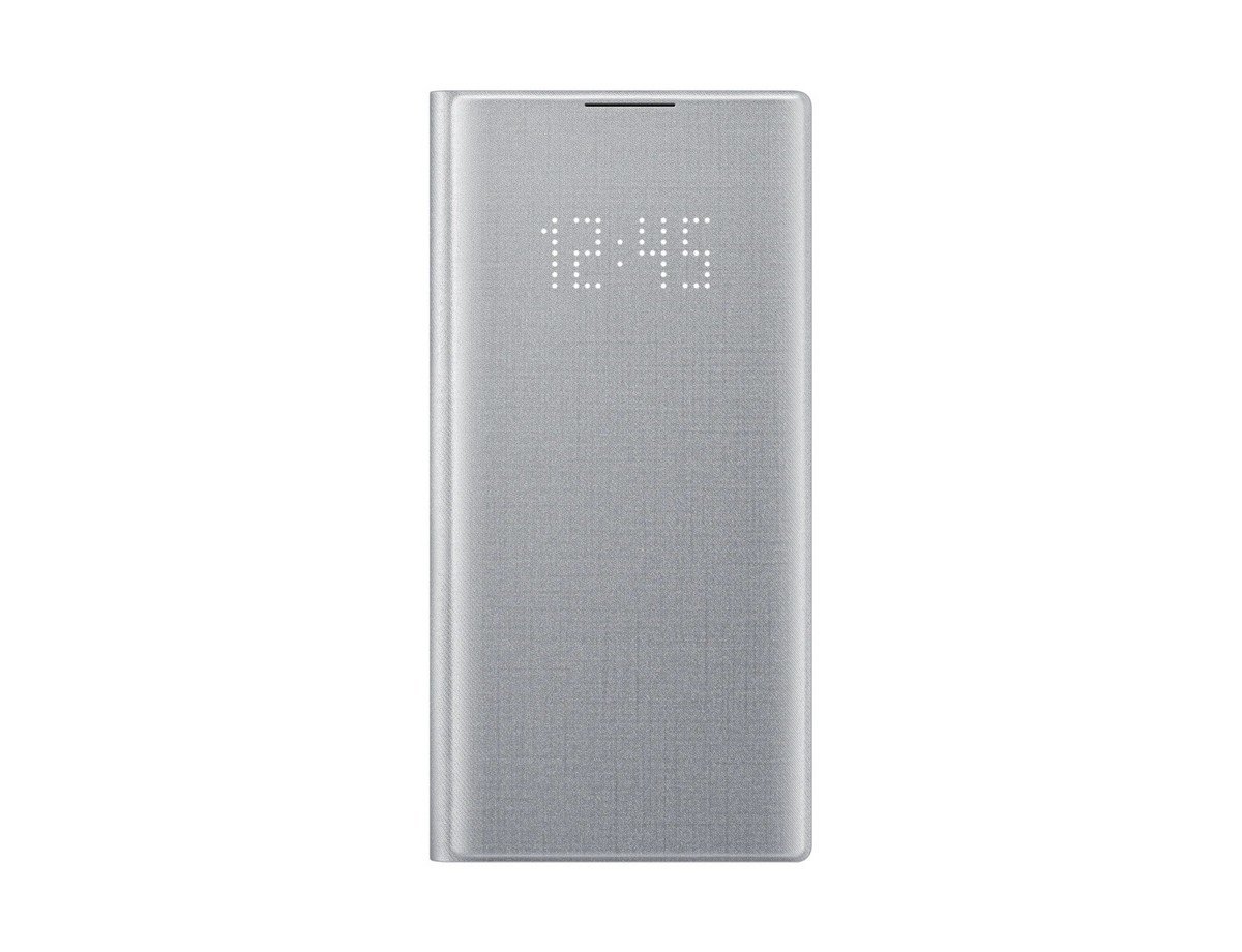 Etui Samsung LED View Cover dla Galaxy Note10 EF-NN970PSEGWW srebrne.