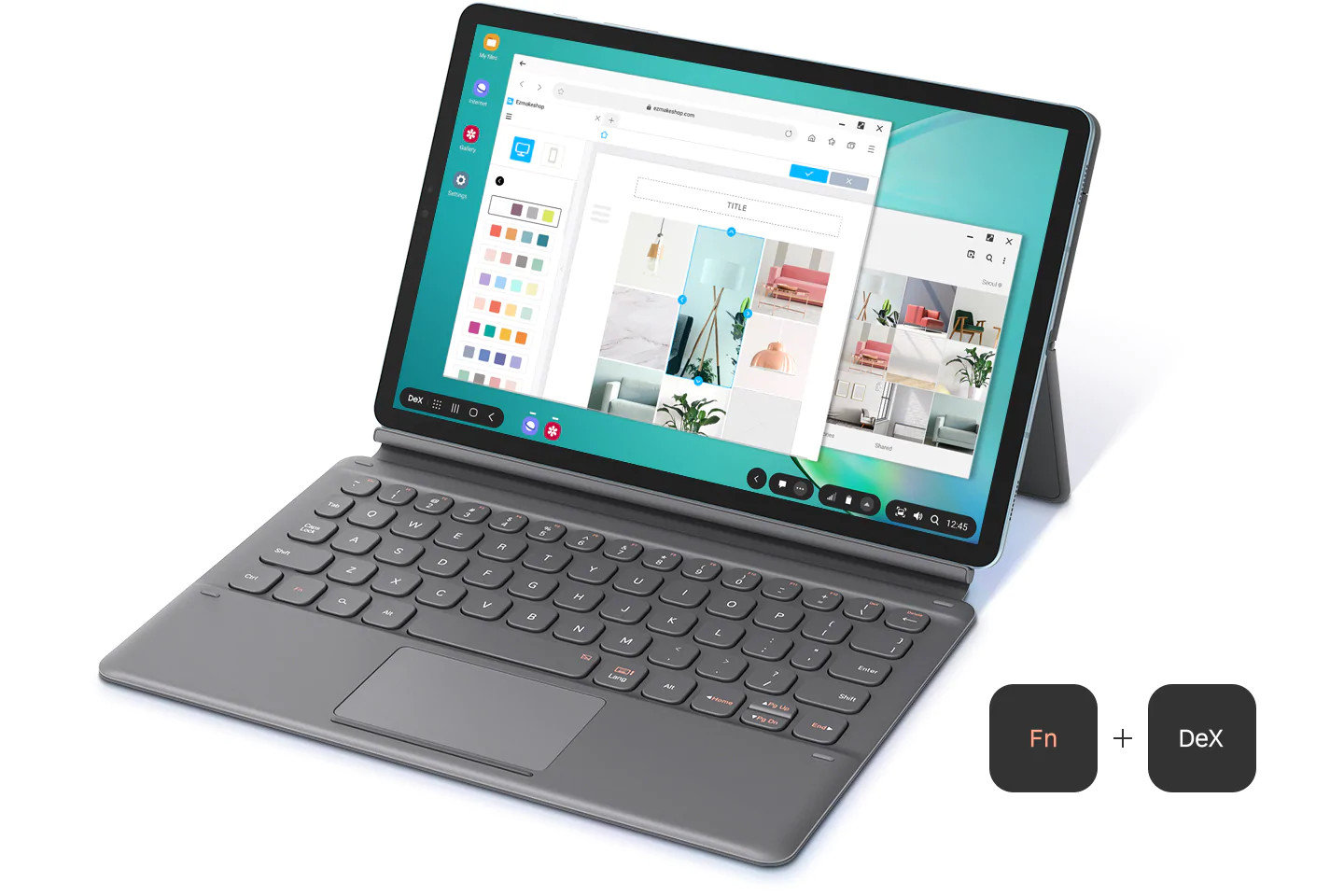 Tablet Samsung GalaxyTab S6 (LTE) SM-T865NZBAXEO niebieski