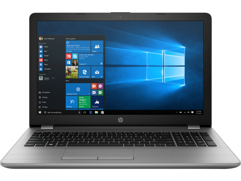 Laptop HP 250 G6 1WY63EA frontem